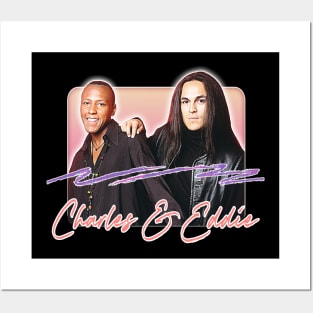 Charles & Eddie // 90s Style Fan Art Design Posters and Art